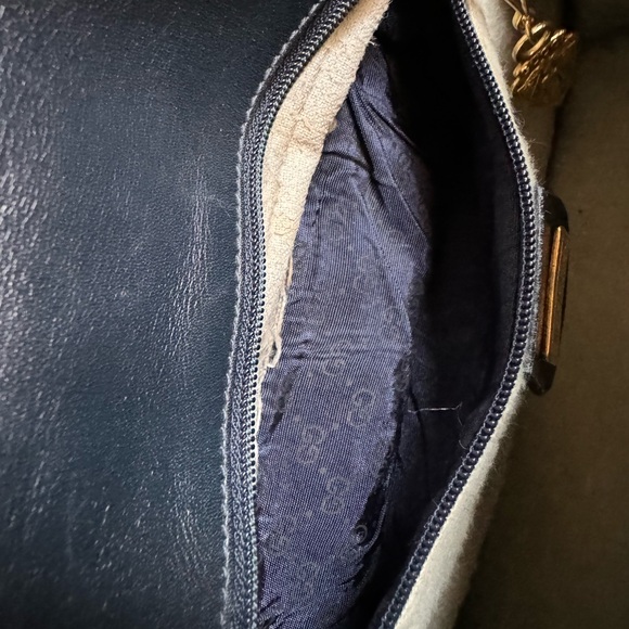 Gucci Sherry Line Micro Gg Leather Shoulder Bag - Picture 6 of 9